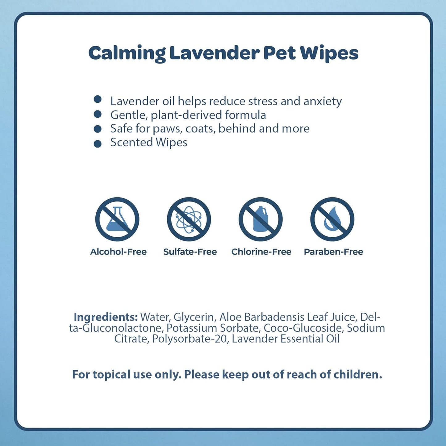 š¾ Natural Lavender Pet Grooming Wipes! š¾ Cotton Plant-Based Chemical-Free Formula š¾ 100-Count Multipurpose