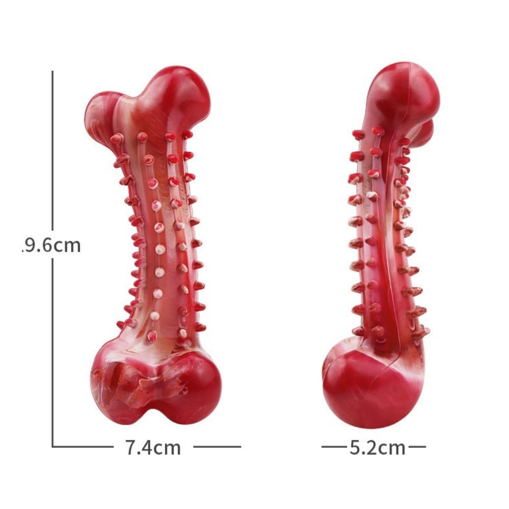 𦴠Durable Rubber Dog Chew Toy: Keep your pup's teeth healthy for large and medium dogs, perfect for aggressive chewers! πΎ
