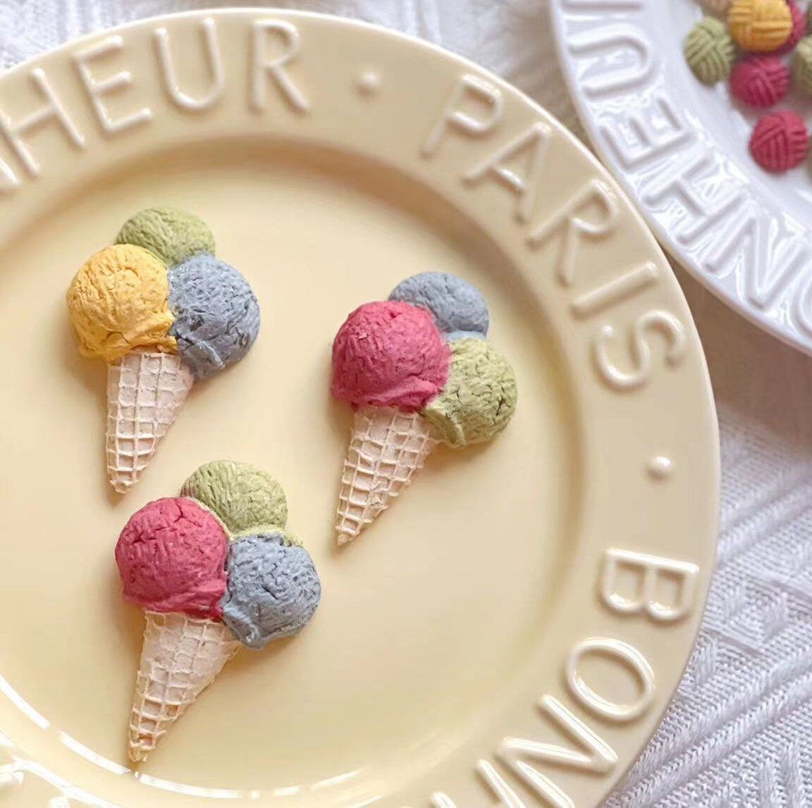 š¾ Homemade Chicken Veggs Tri-Color Ice Cream Dog Snacks