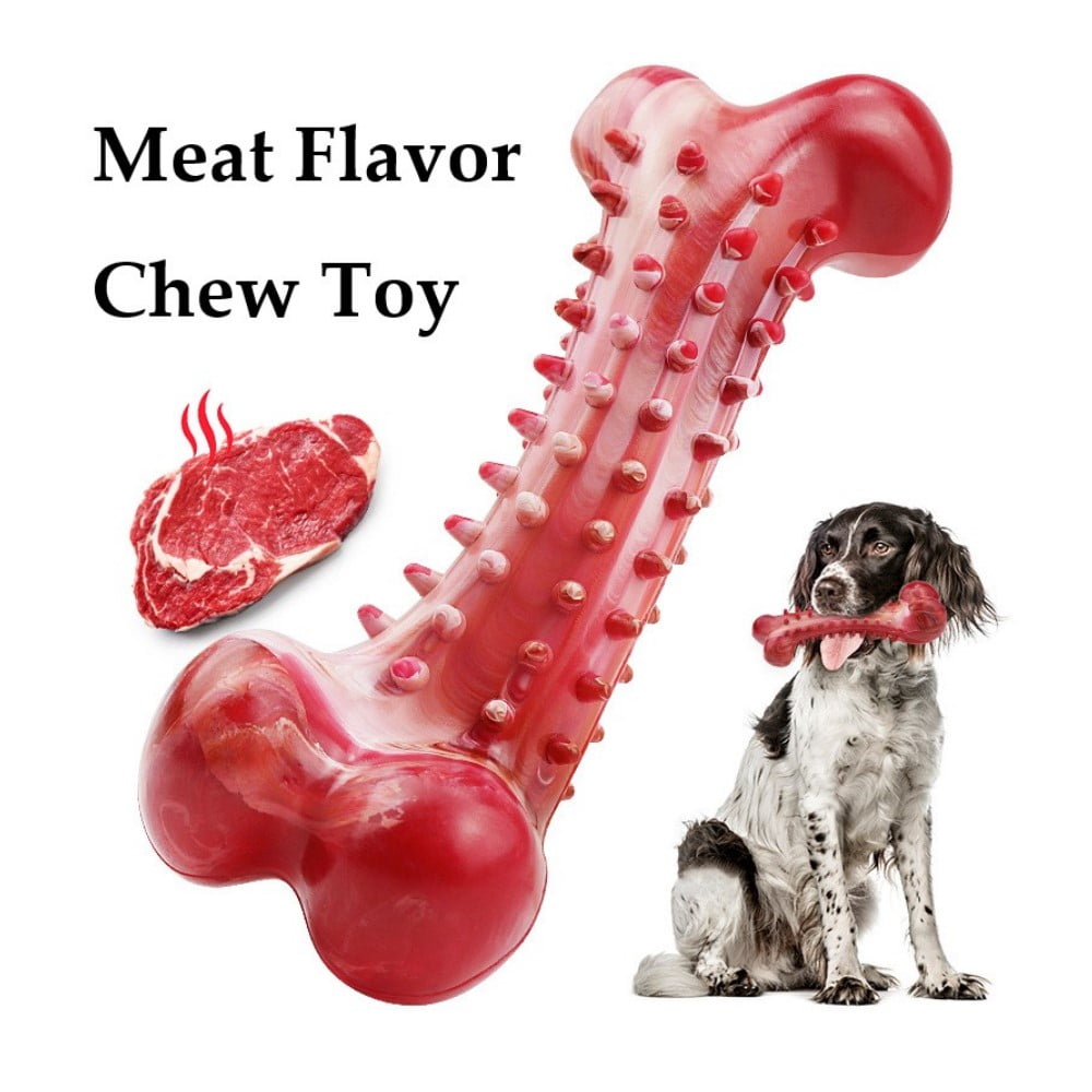 𦴠Durable Rubber Dog Chew Toy: Keep your pup's teeth healthy for large and medium dogs, perfect for aggressive chewers! πΎ