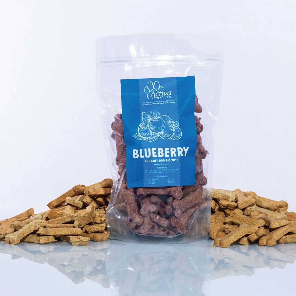 Natural Blueberry & Oatmeal Gourmet Dog Treats 🐾