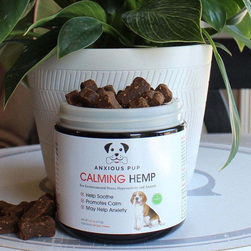 πΎ Calming Hemp Chews for Your Pup! Ease the Anxiety Away!πΏπΆ