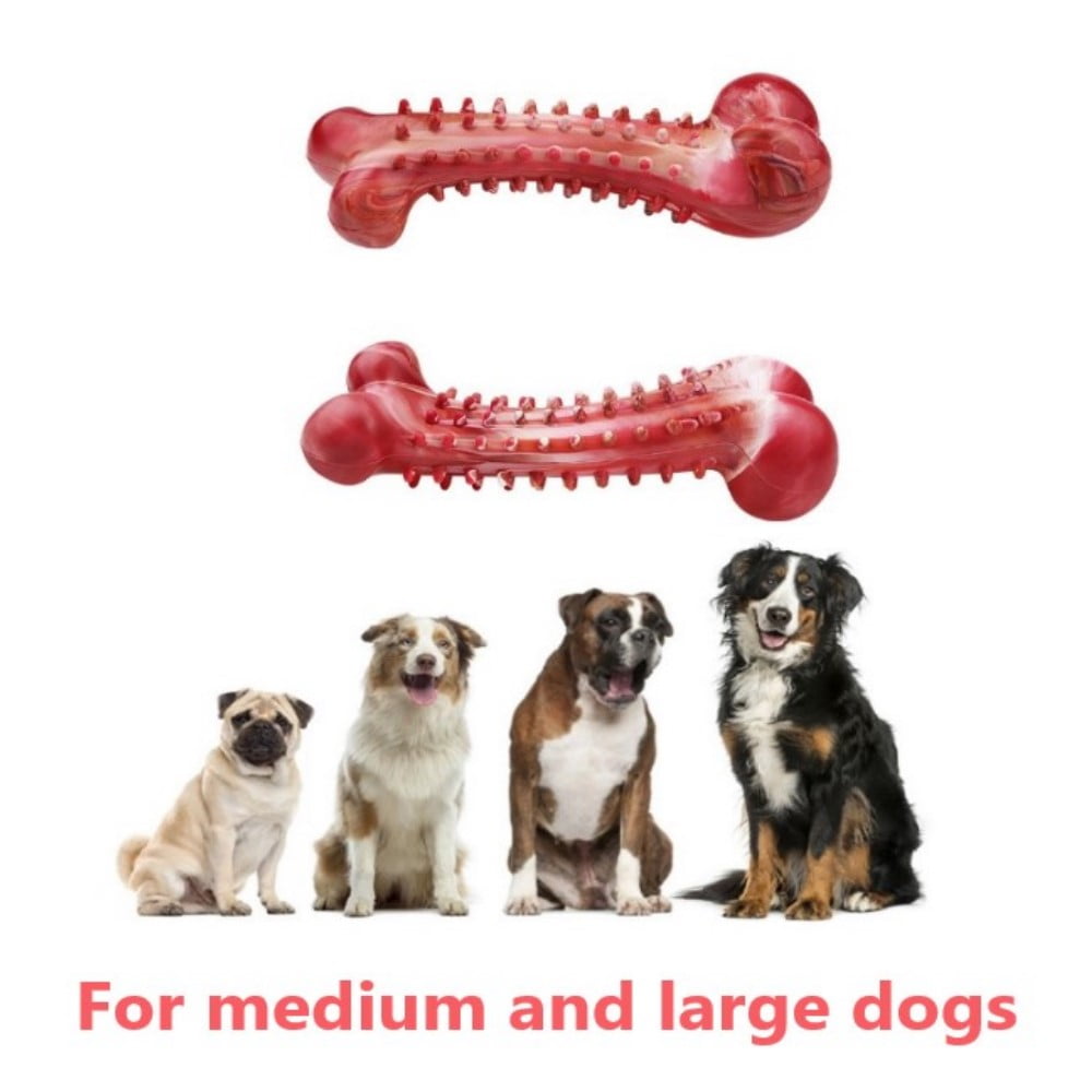 🦴 Durable Rubber Dog Chew Toy: Keep your pup's teeth healthy for large and medium dogs, perfect for aggressive chewers! 🐾
