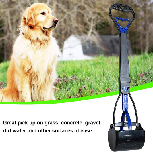 28" Large Pooper Scooper for Clean and Happy Pet Owners