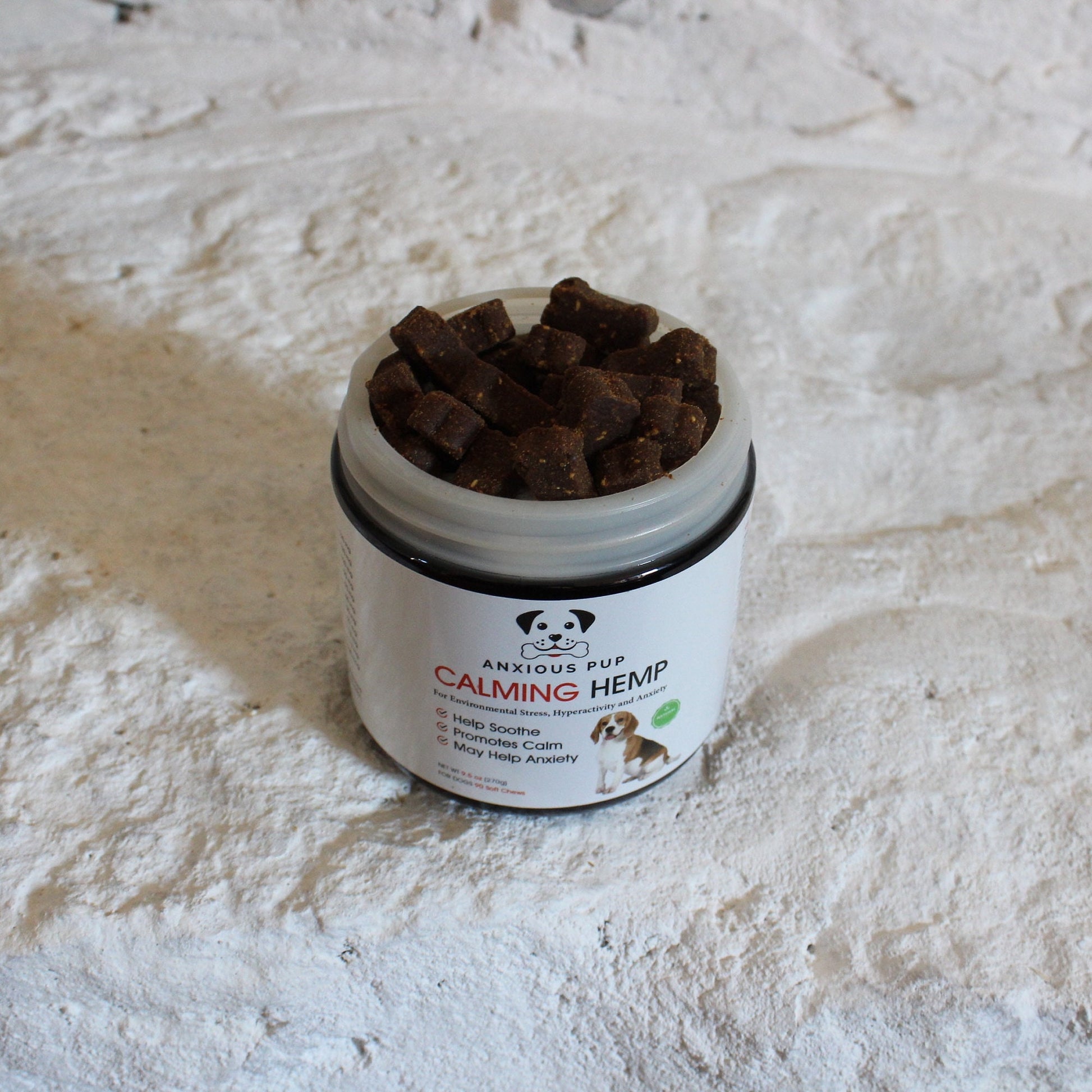 🐾 Calming Hemp Chews for Your Pup! Ease the Anxiety Away!🌿🐶